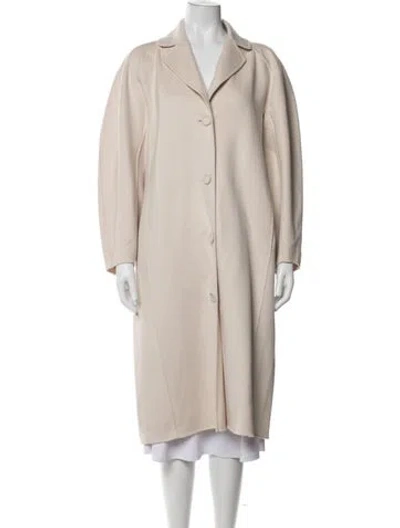 Pre-owned Ulla Johnson Wool Coat W/ Tags In Neutrals