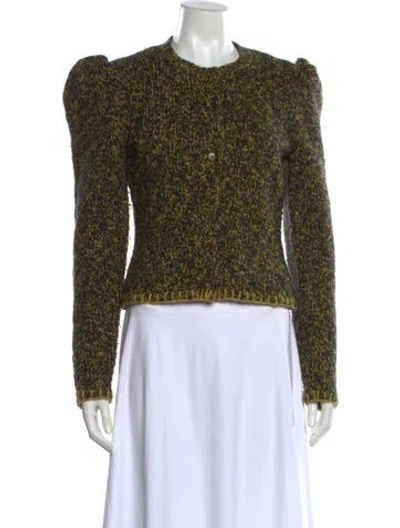 Pre-owned Ulla Johnson Wool Crew Neck Sweater In Multi