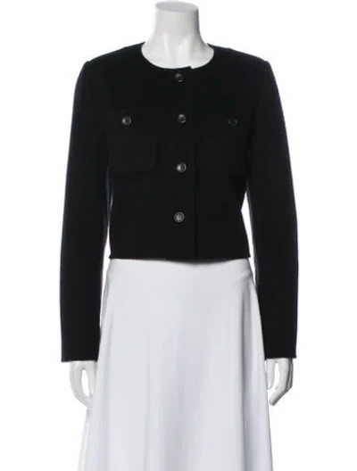 Pre-owned Ulla Johnson Wool Evening Jacket In Black