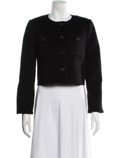 Pre-owned Ulla Johnson Wool Jacket In Black