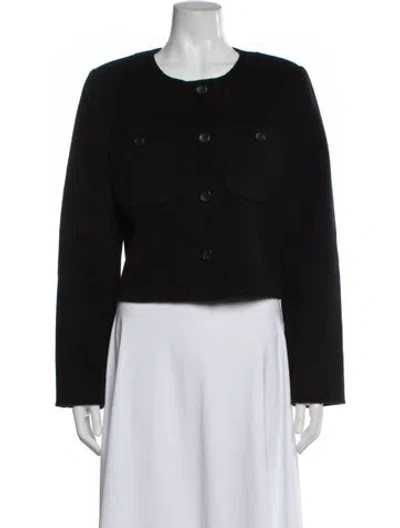 Pre-owned Ulla Johnson Wool Jacket In Black