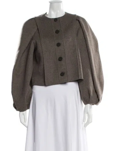 Pre-owned Ulla Johnson Wool Jacket In Brown