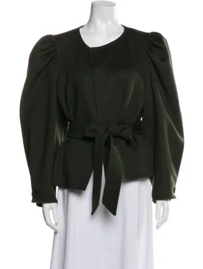 Pre-owned Ulla Johnson Wool Jacket In Green