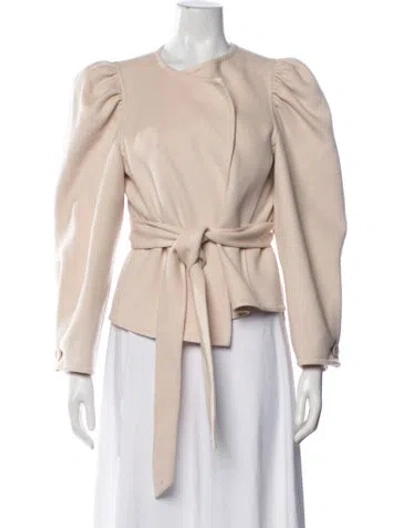 Pre-owned Ulla Johnson Wool Jacket In Neutral