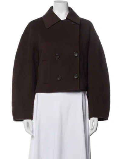 Pre-owned Ulla Johnson Wool Jacket W/ Tags In Brown