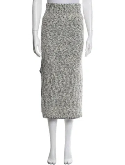 Pre-owned Ulla Johnson Wool Midi Length Skirt In Blue