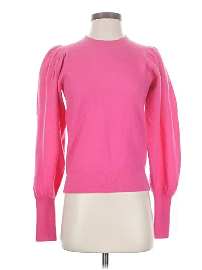 Pre-owned Ulla Johnson Wool Pullover Sweater In Pink