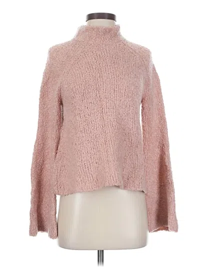 Pre-owned Ulla Johnson Wool Pullover Sweater In Pink