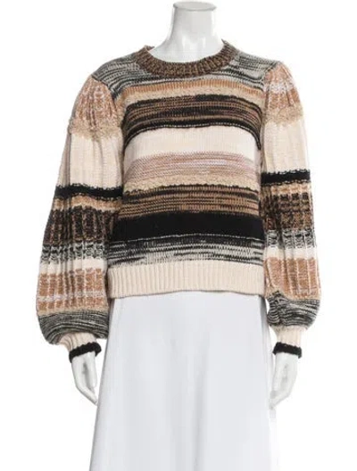 Pre-owned Ulla Johnson Wool Striped Sweater
