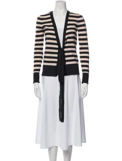 Pre-owned Ulla Johnson Wool Striped Sweater In Multi