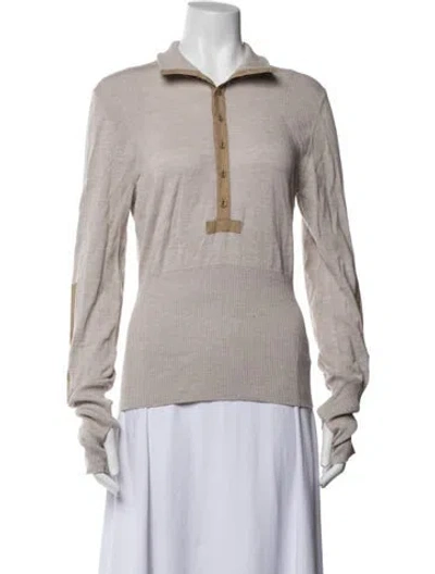 Pre-owned Ulla Johnson Wool Sweater In Purple