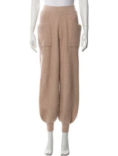 Pre-owned Ulla Johnson Wool Sweatpants In Pink
