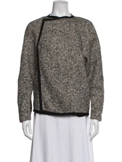 Pre-owned Ulla Johnson Wool Tweed Pattern Jacket In Neutrals