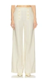 Ulla Johnson Yalena Pant In Cowrie