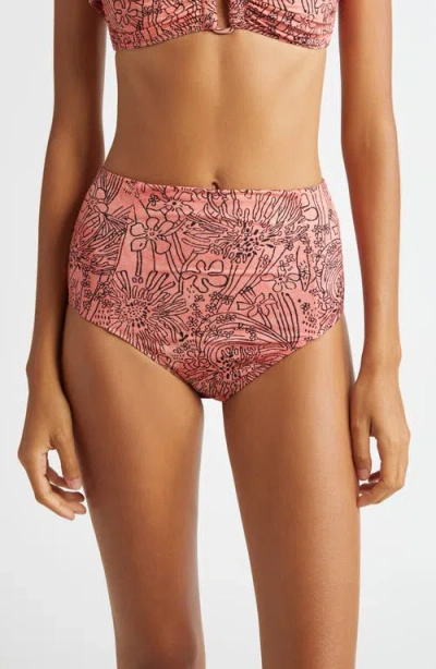 Ulla Johnson Zahara Bikini Bottoms In Acacia