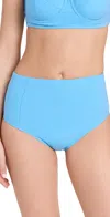 Ulla Johnson Zahara Bikini Bottoms Baltic In Baltic