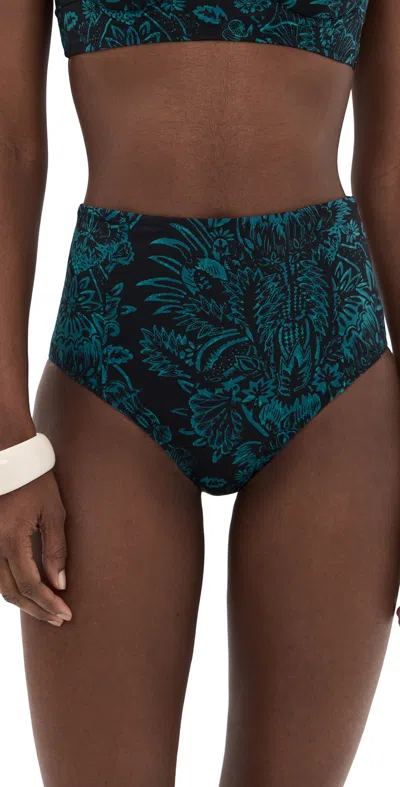 Ulla Johnson Zahara Bikini Bottoms Eclipse Flora In Multi