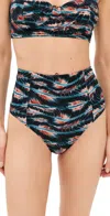 Ulla Johnson Zahara Bikini Bottoms Lazuli In Lazuli