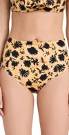 Ulla Johnson Zahara Bikini Bottoms Zinnia In Zinnia