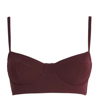 ULLA JOHNSON ZAHARA BIKINI TOP