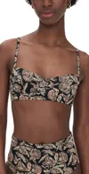 Ulla Johnson Zahara Bikini Top Jasper In Multi