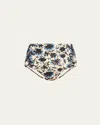Ulla Johnson Zahara High-waist Bikini Bottoms In Sunprint Combo