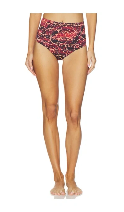 Ulla Johnson Zahara Bikini Bottoms Sumac In Multi
