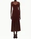 Ulla Johnson Zariah Shimmer Sleeveless Maxi Dress In Amaranthus