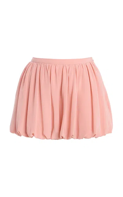 Ulla Johnson Zinnia Silk Balloon Shorts In Pink