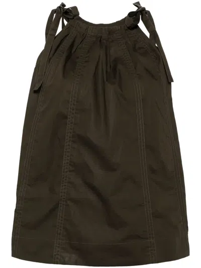 Ulla Johnson Zoe Top In Green