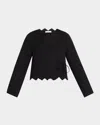 Ulla Johnson Zofia Quilted Tie Jacket In Black