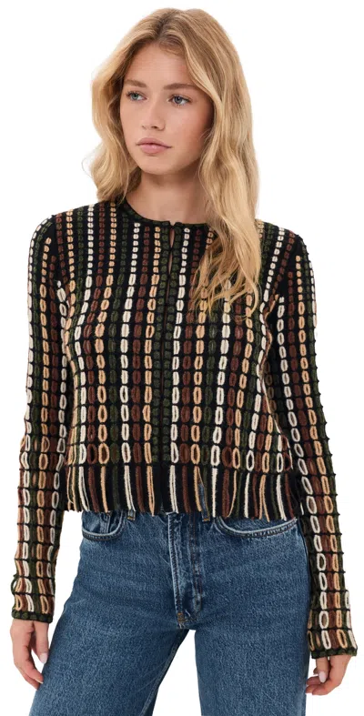 Ulla Johnson Zora Knit Cardigan Noctis