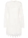 Ulla Johnson Eleni Linen Lace Minidress In White