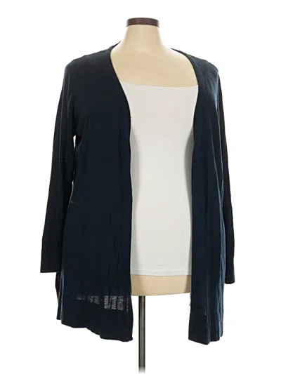 Pre-owned Ulla Popken Cardigan Sweater In Blue