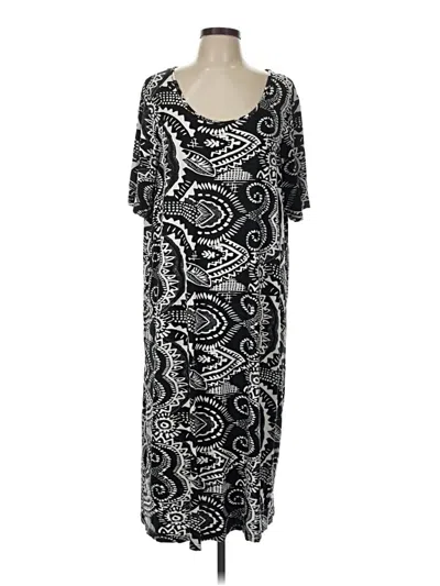 Pre-owned Ulla Popken Casual Dress In Black