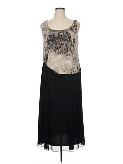 Pre-owned Ulla Popken Casual Dress In Black