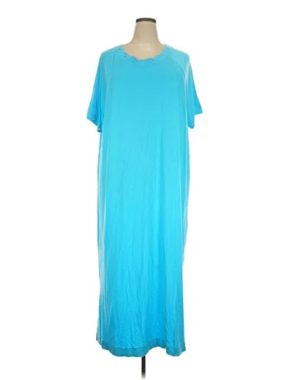 Pre-owned Ulla Popken Casual Dress In Blue