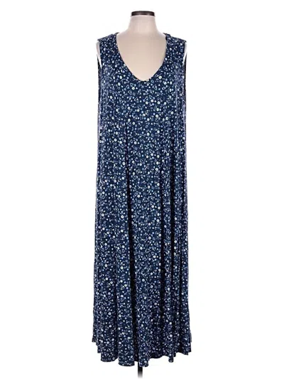 Pre-owned Ulla Popken Casual Dress In Blue
