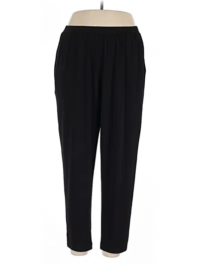 Pre-owned Ulla Popken Casual Pants In Black