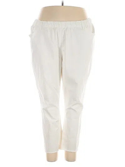 Pre-owned Ulla Popken Casual Pants In White