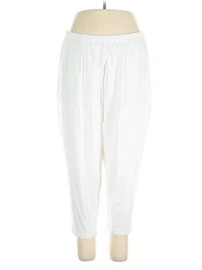 Pre-owned Ulla Popken Casual Pants In White