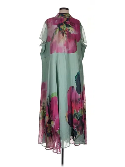 Pre-owned Ulla Popken Cocktail Dress In Green