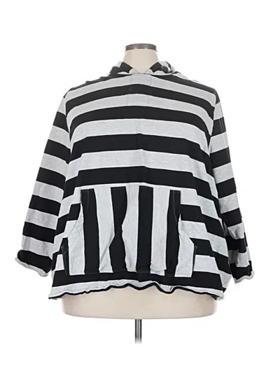 Pre-owned Ulla Popken Poncho In Gray