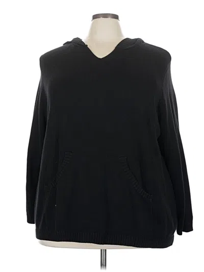 Pre-owned Ulla Popken Pullover Sweater In Black