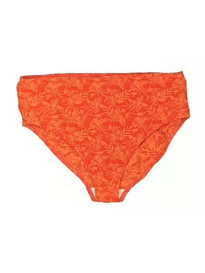 Pre-owned Ulla Popken Swimsuit Bottoms In Orange