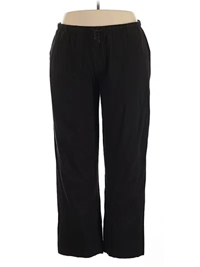 Pre-owned Ulla Popken Track Pants In Black