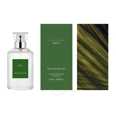 Ulrich Lang New York Unisex Apsu Edt Spray 3.4 oz Fragrances 858433000001 In N/a