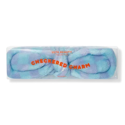 Ulta Beauty Collection Checkered Charm Spa Headband