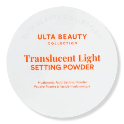 Ulta Beauty Collection Color Correcting Setting Powder With Hyaluronic Acid - Translucent In Transparent