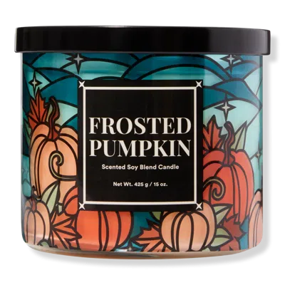 Ulta Beauty Collection Frosted Pumpkin 3-wick Scented Candle In Multi